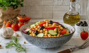 Mediterranean Chickpea Salad A Healthy and Quick Recipe